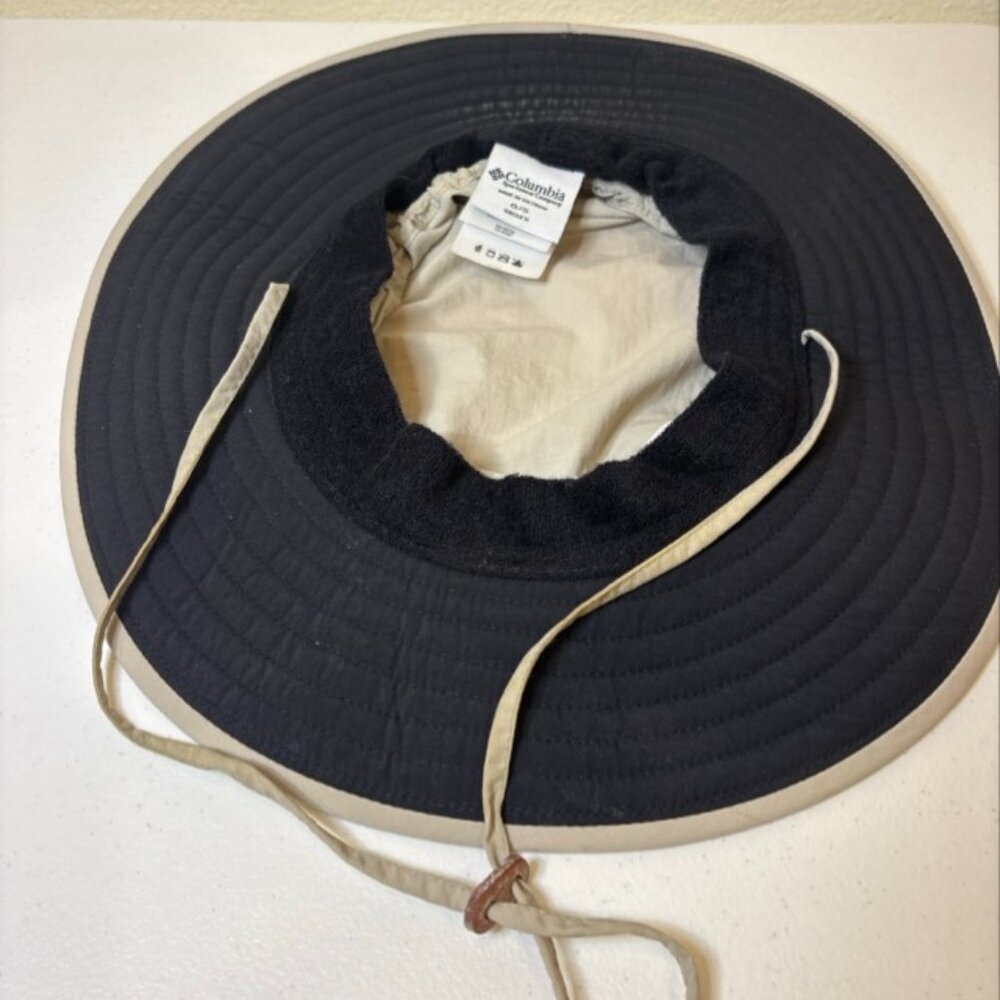 Share Columbia Sportswear Co Wide Brim Sun Bucket Hat with Chin Strap Unisex Siz - Picture 6 of 8
